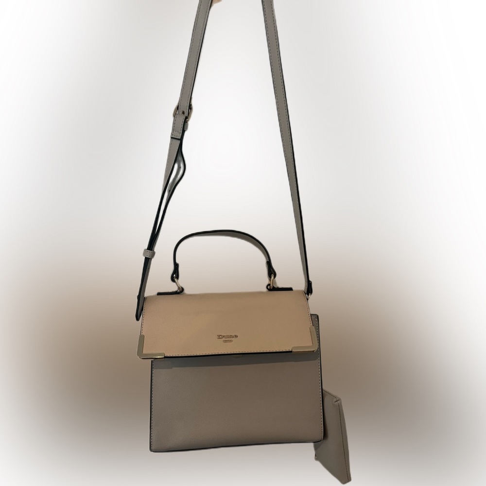 Dune Pink and Blue Bag with Wallet
